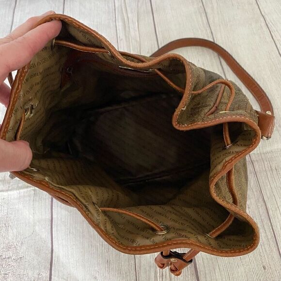 Flavi Vismano Firenze satchel w/cinch closure & one main compartment - Picture 5 of 14